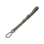GENTLEBEAST green short leash for dogs, featuring durable material and a comfortable grip, perfect for walks.