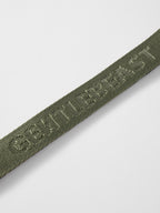 GENTLEBEAST green dog short leash featuring sturdy clips and comfortable grip for confident walks.