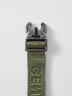 GENTLEBEAST green short dog leash with sturdy clip and comfortable grip, perfect for walks and training.