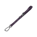 GENTLEBEAST purple short leash for dogs, featuring a sturdy clip and comfortable grip handle.