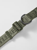 GENTLEBEAST green dog leash with a sturdy clip, featuring a comfortable grip and durable design for walks.