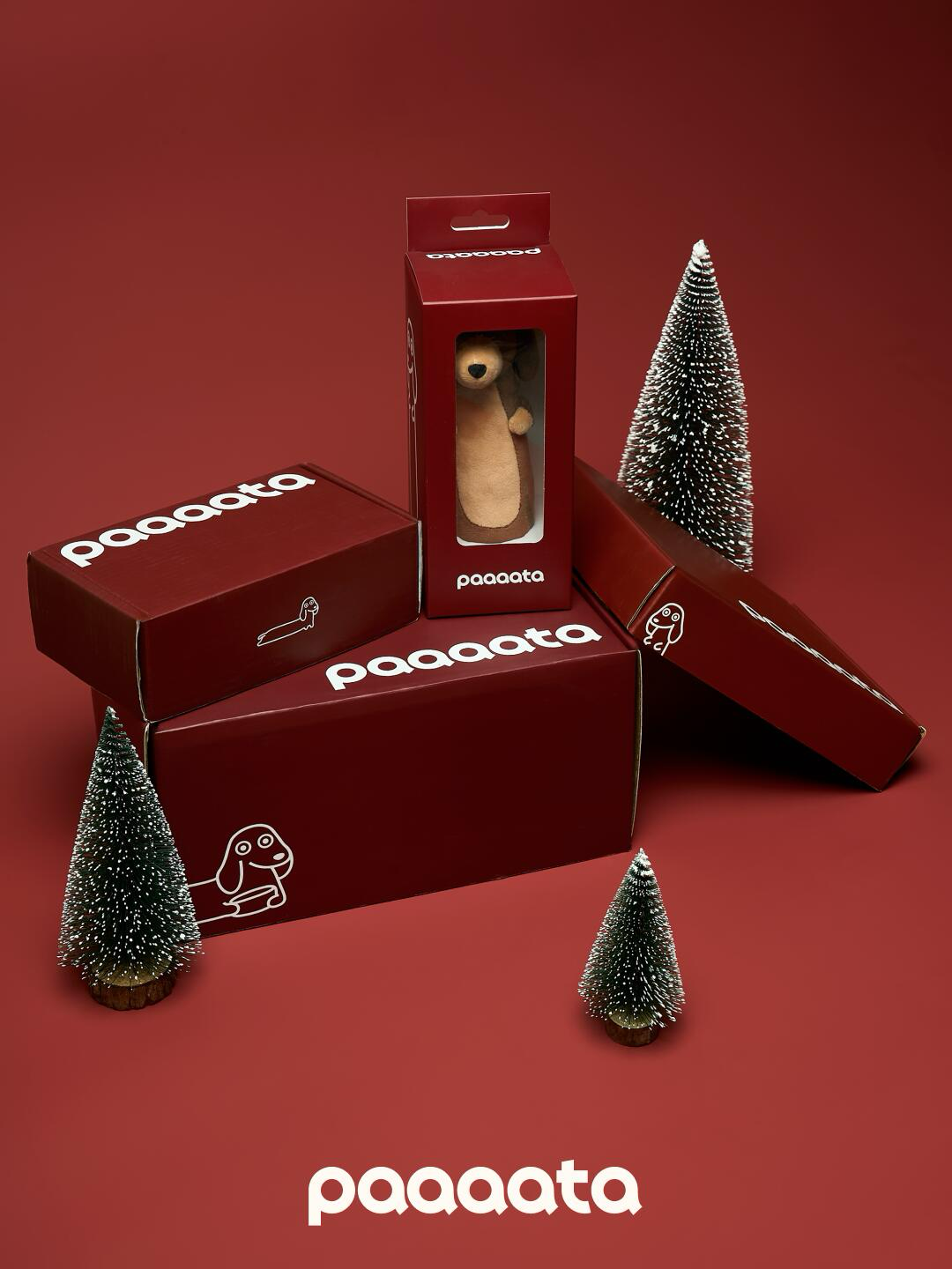 Hachshund Plush Keychain