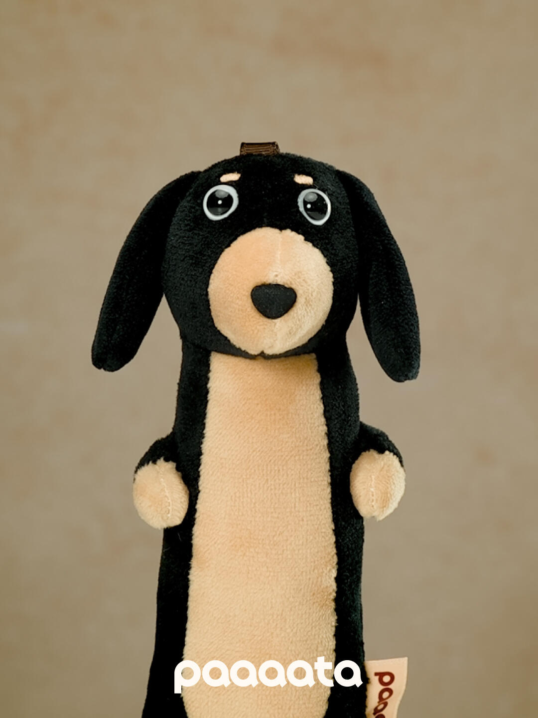 Hachshund Plush Keychain