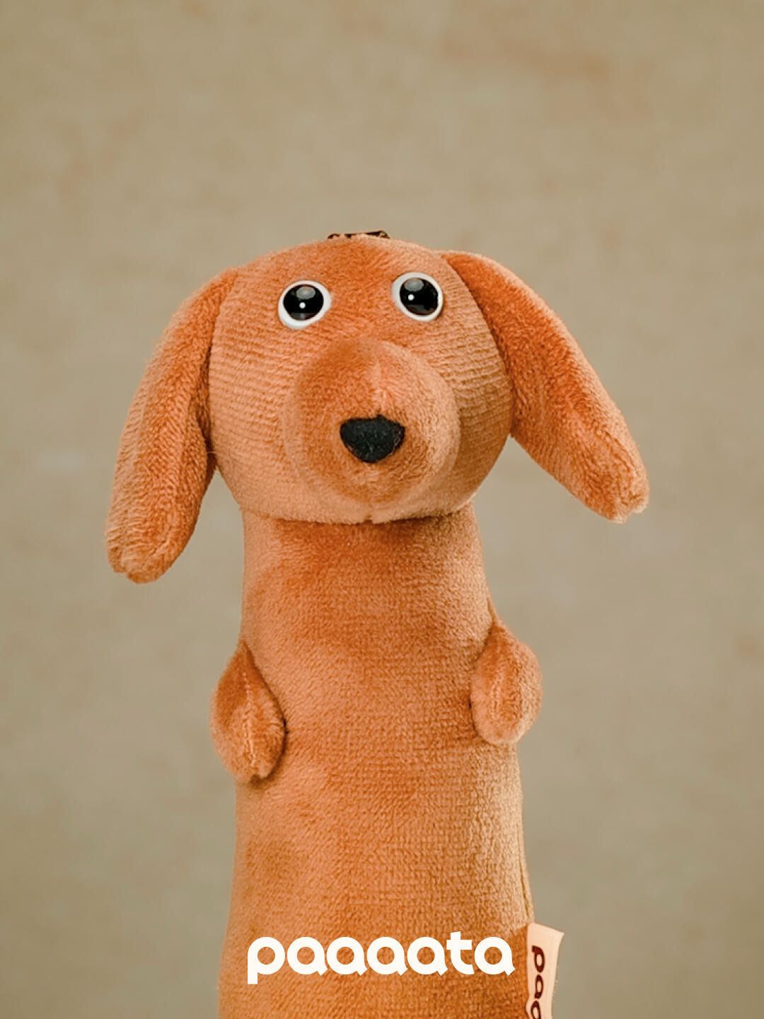 Hachshund Plush Keychain