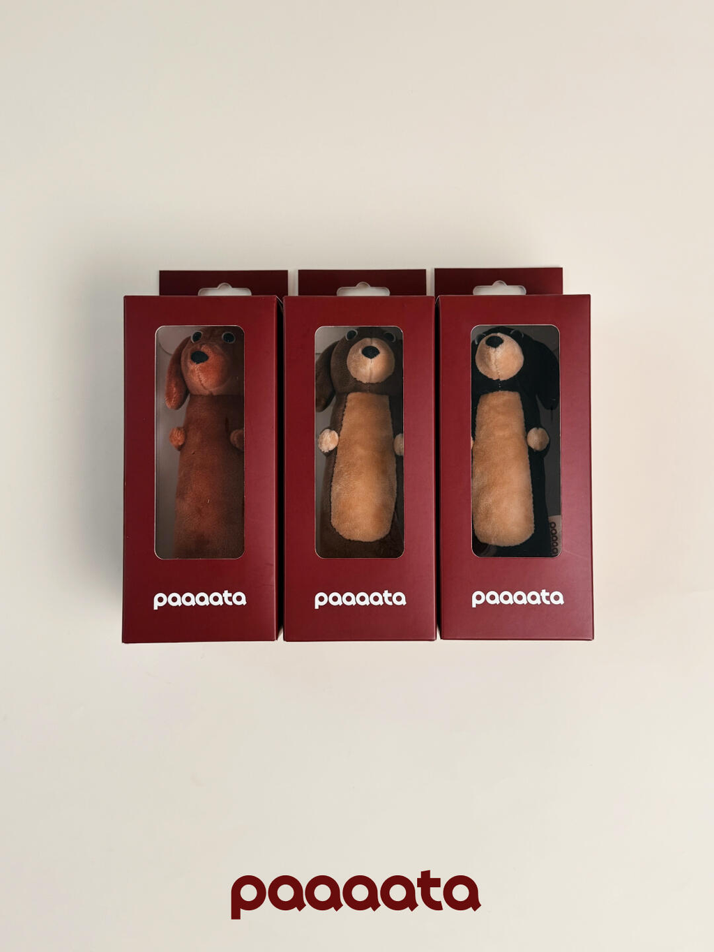 Hachshund Plush Keychain