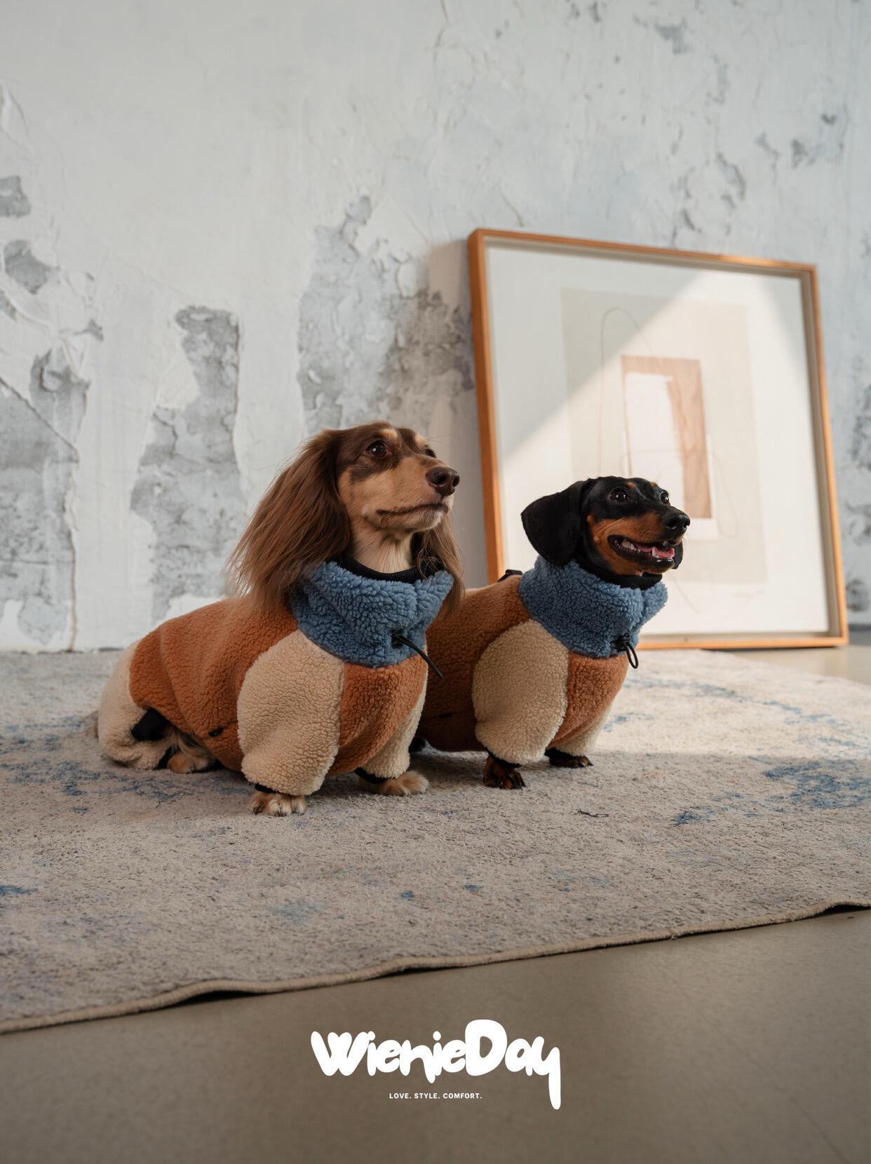 Dachshund Sherpa fleece Jacket