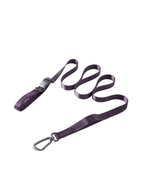 Hands-free dog leash from GENTLEBEAST shown in use, featuring an adjustable strap and sturdy attachment for dogs.