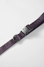 GENTLEBEAST purple short dog leash with sturdy clip and comfortable grip, perfect for daily walks.