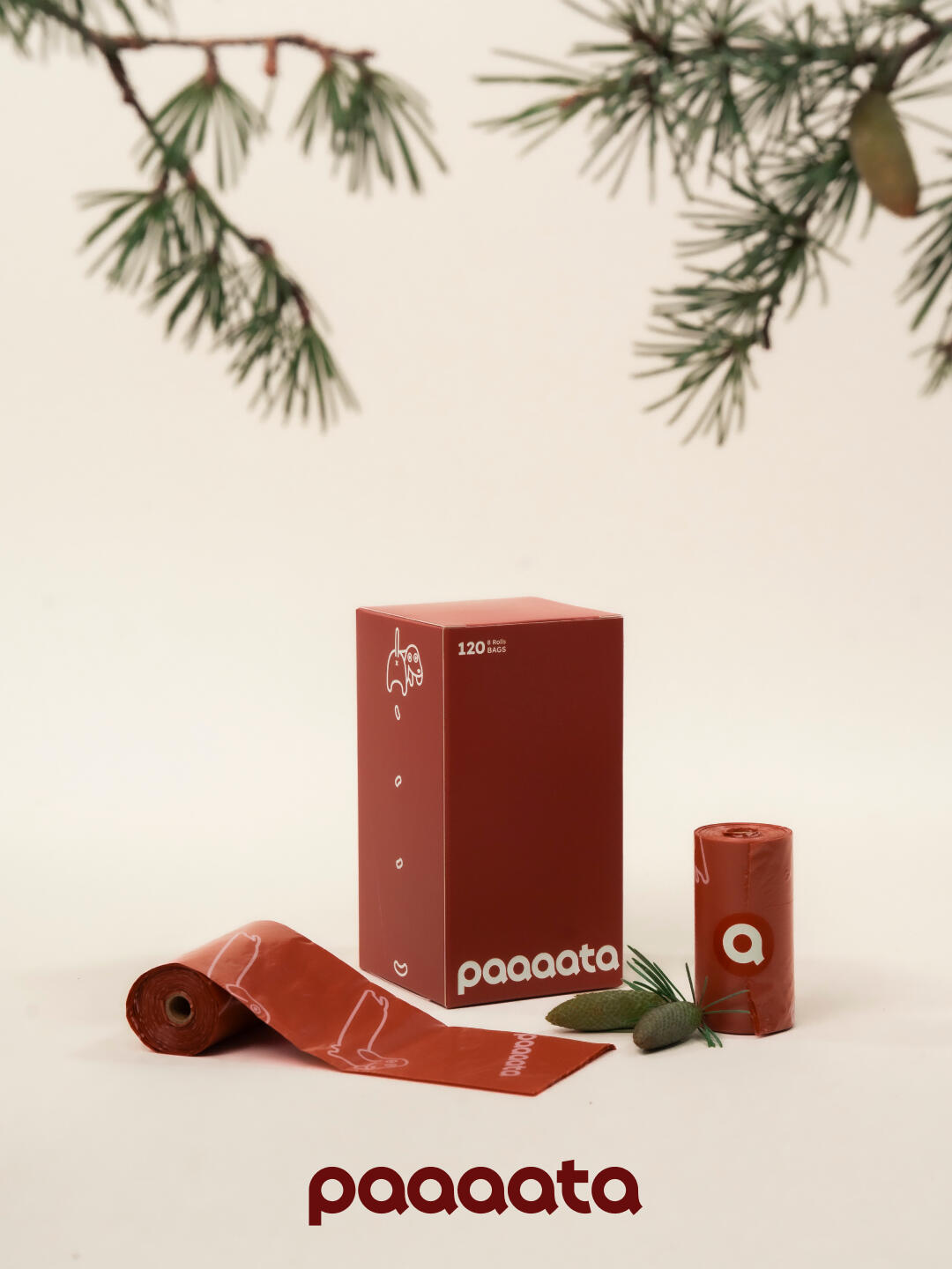 paaaata dog poops bags 