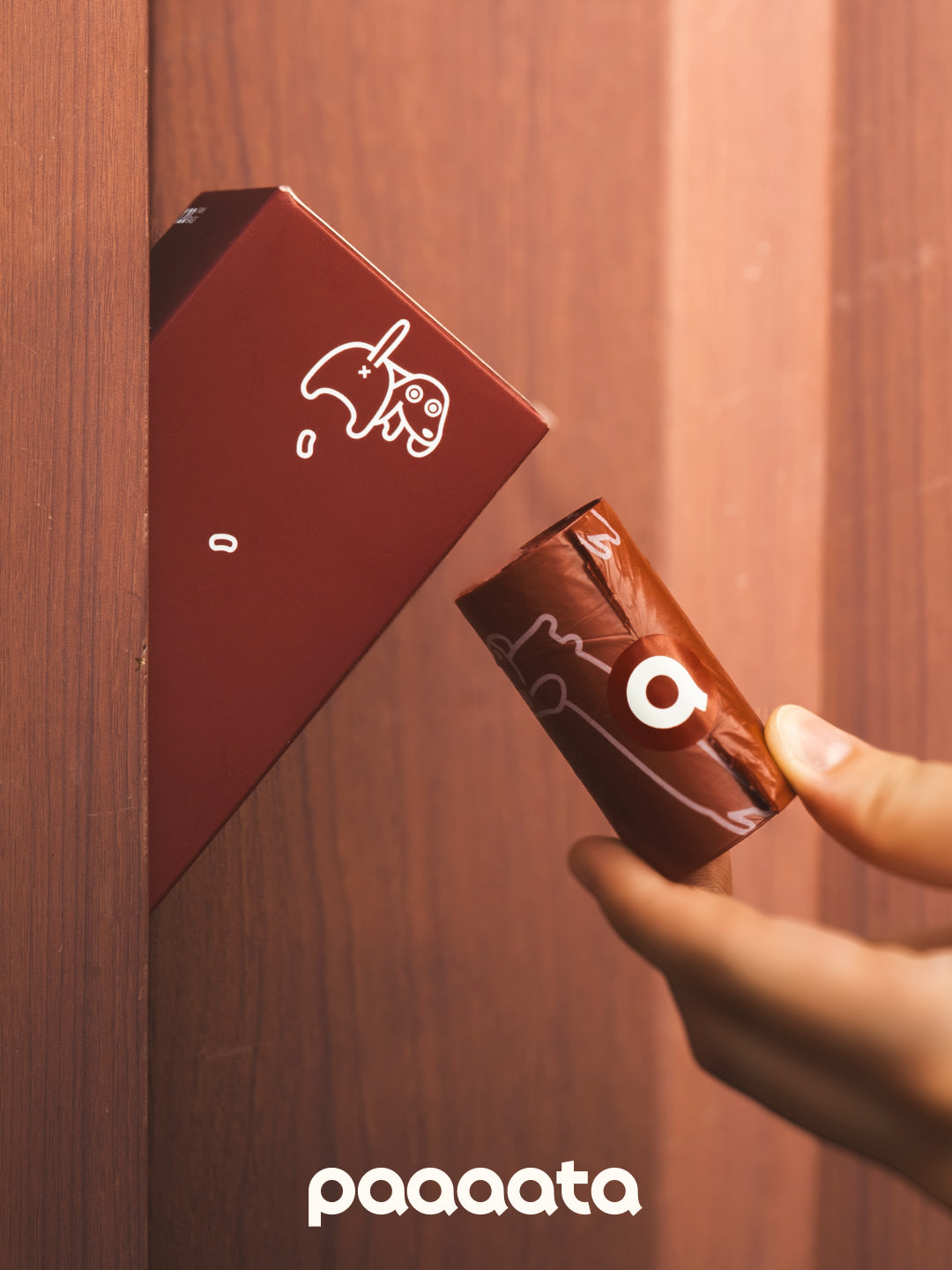 paaaata dog poops bags 