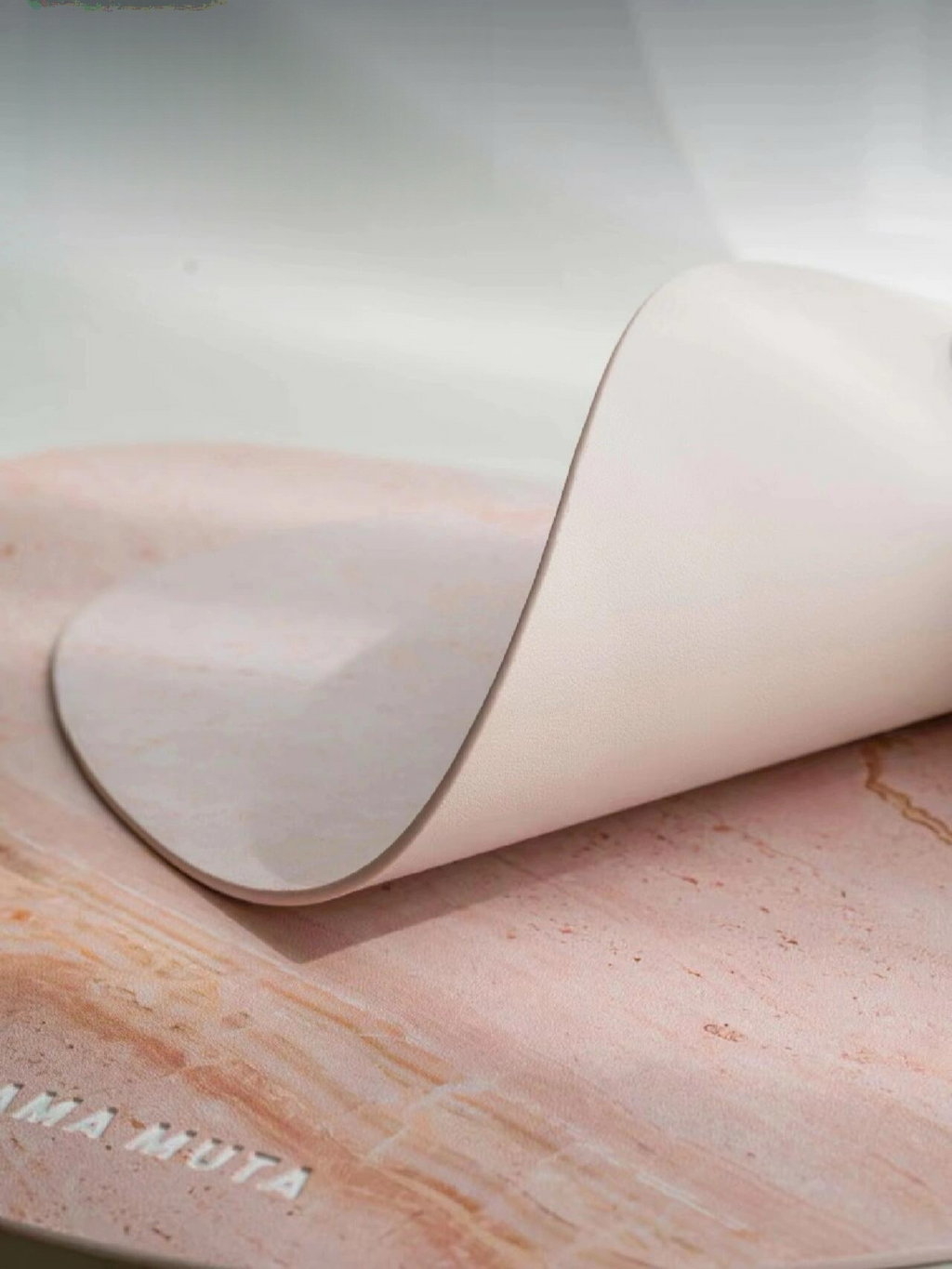 Flexible waterproof placemat that bends easily while maintaining shape, ideal for daily pet feeding use.